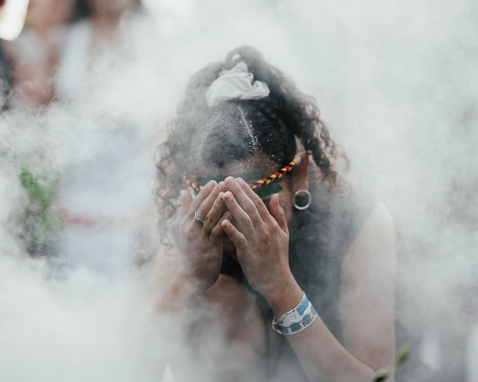 Man Doing Ritual